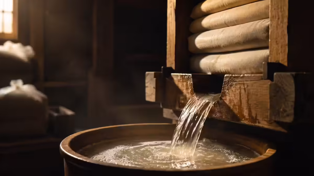 Pressing (上槽 Joso)