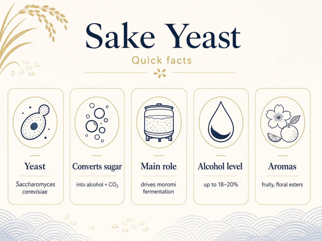Quick Facts About Sake Yeast