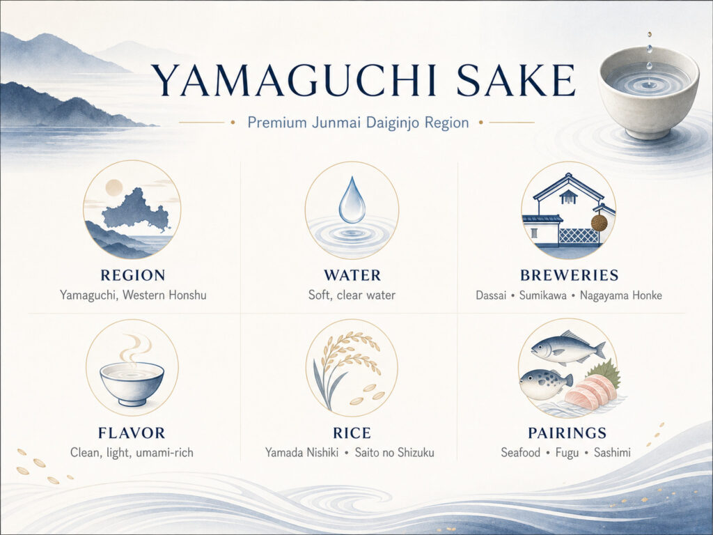 Quick Summary of Yamaguchi Sake