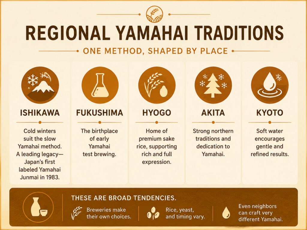 Regional Yamahai Traditions