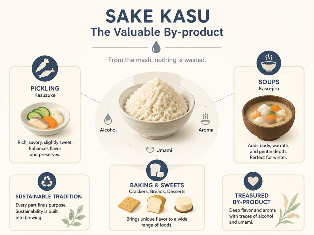 Sake Kasu: The Valuable By-product