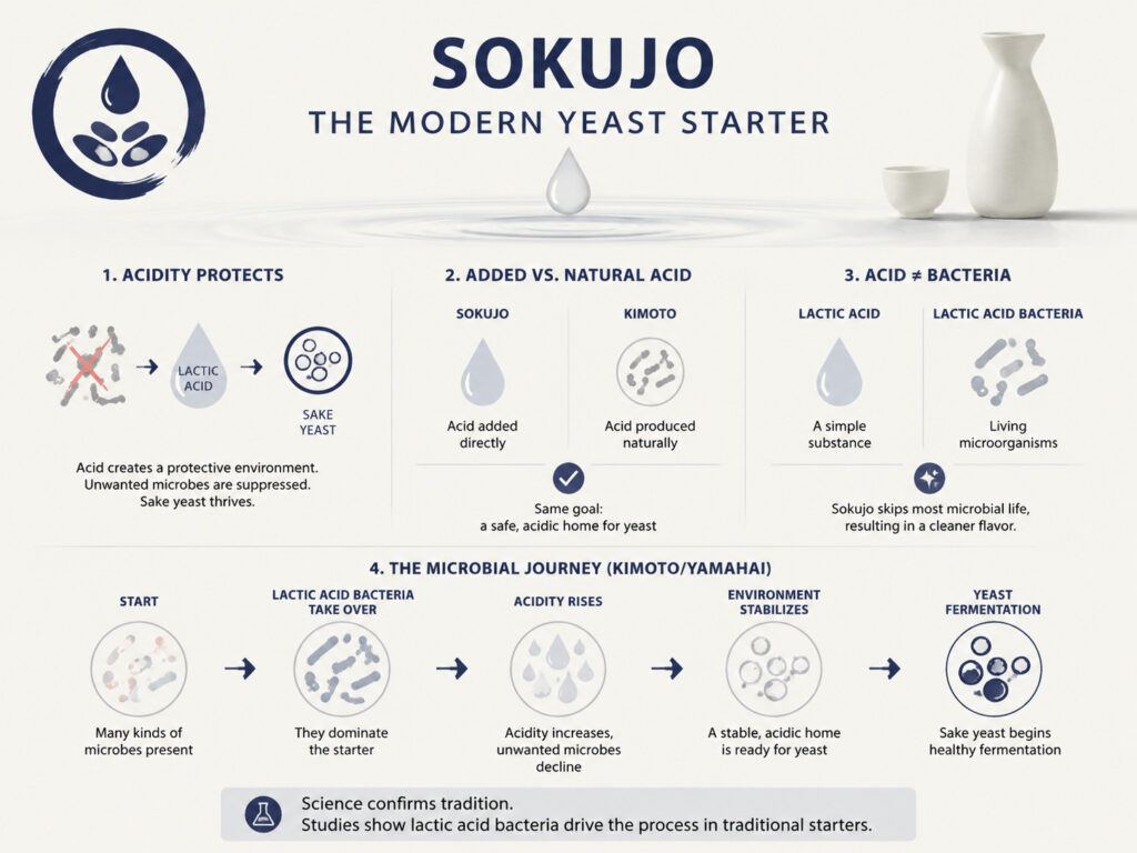 The Role of Lactic Acid at sokujo
