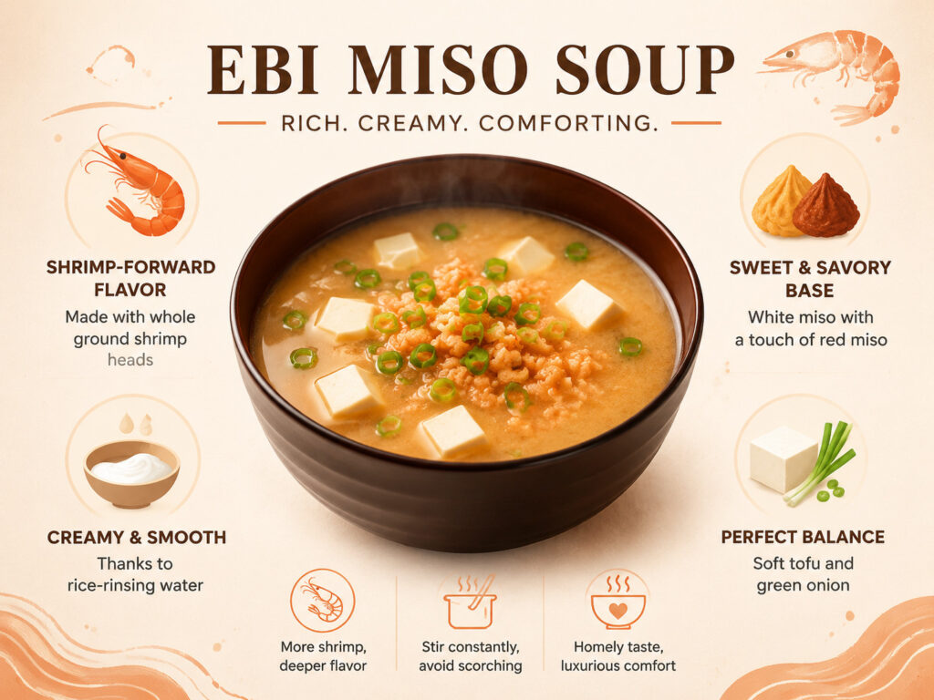 The Taste and Features of Ebi Miso Soup