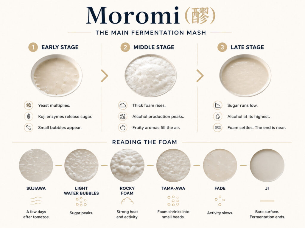 What Happens During Moromi Fermentation?