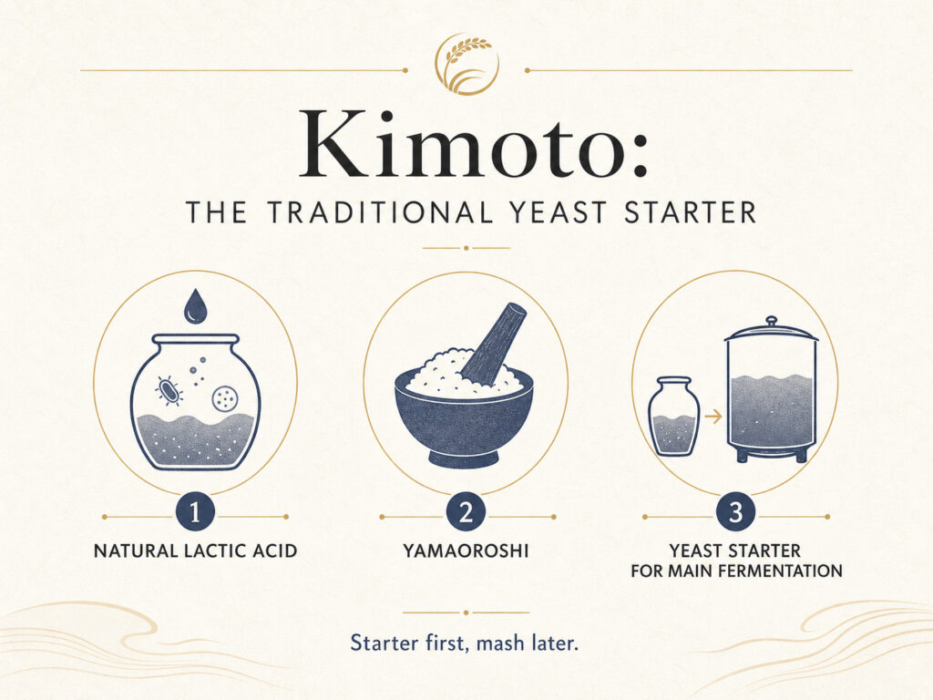 What Is Kimoto in Sake Brewing