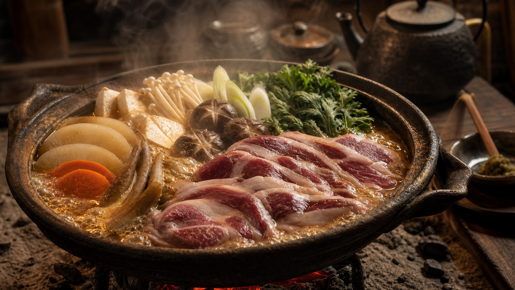 Yamakujira Nabe (山くじら鍋)