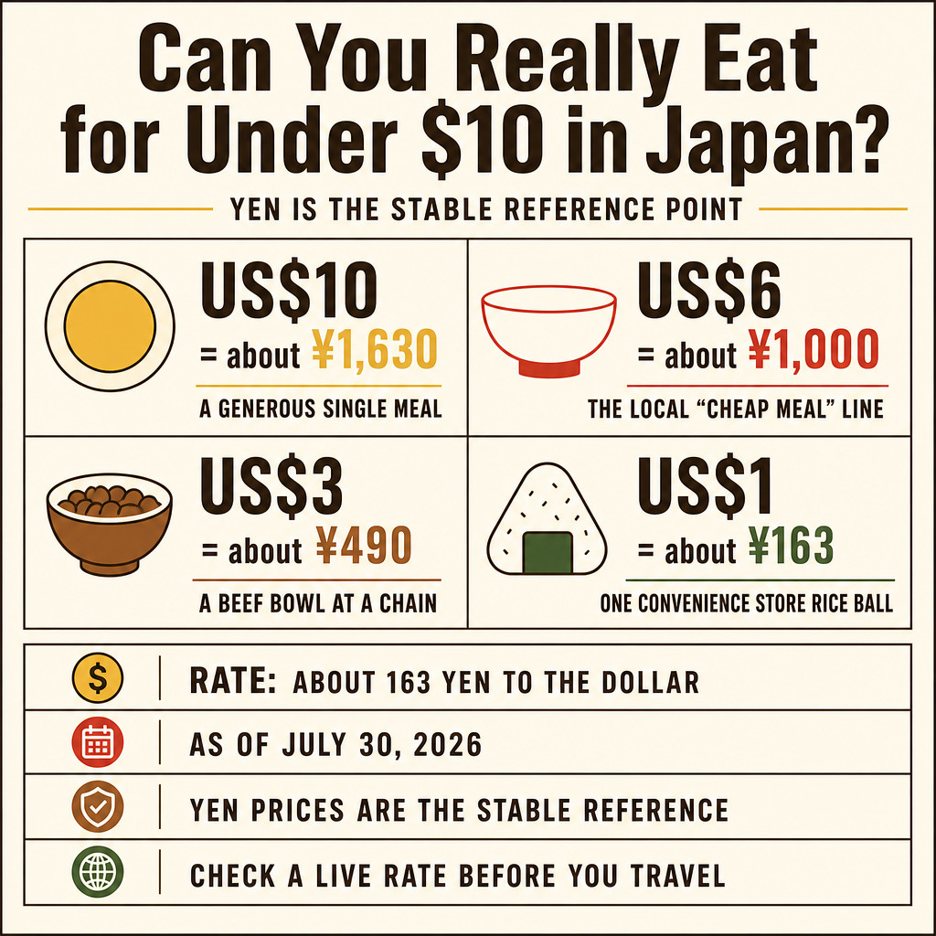 Can You Really Eat for Under $10 in Japan?