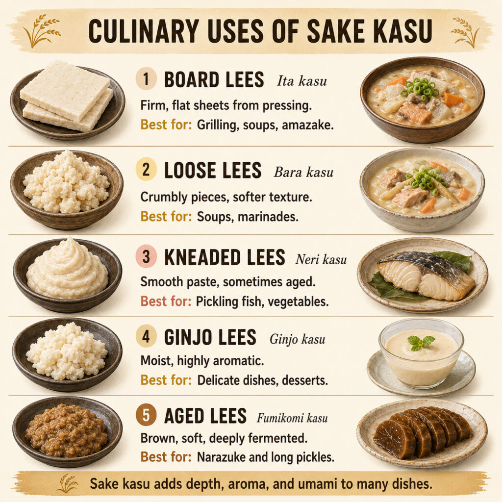 Culinary Uses of Sake Kasu