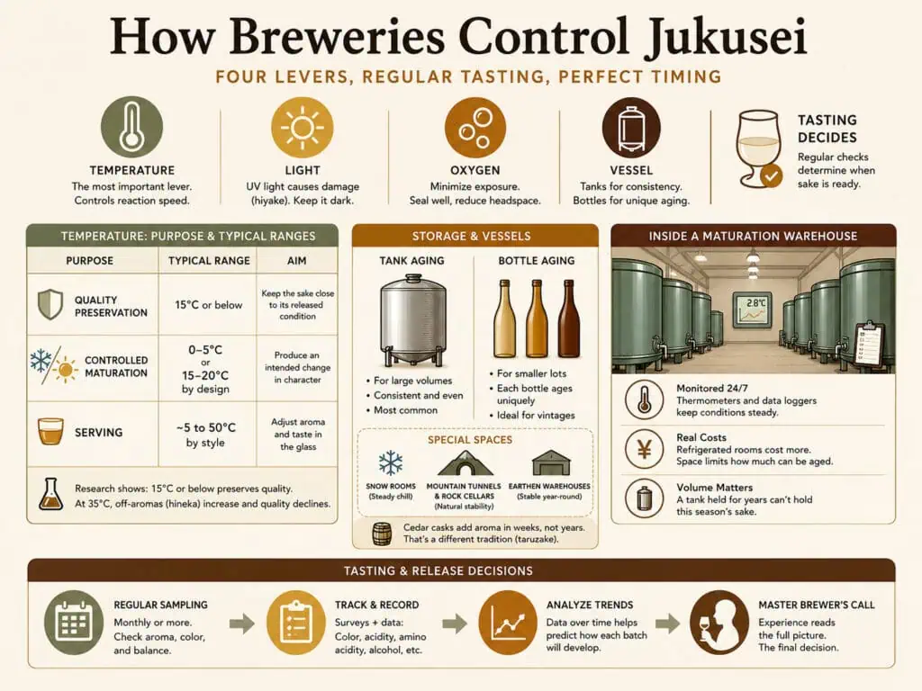 How Breweries Control Jukusei
