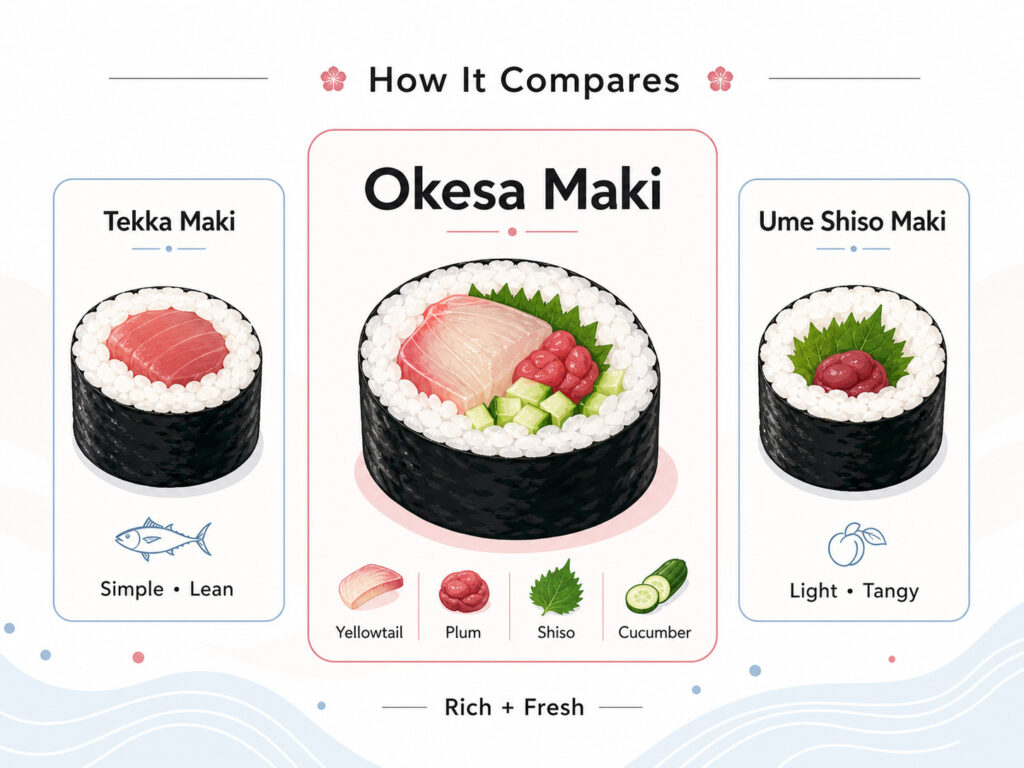 How It Compares to Other Sushi Rolls