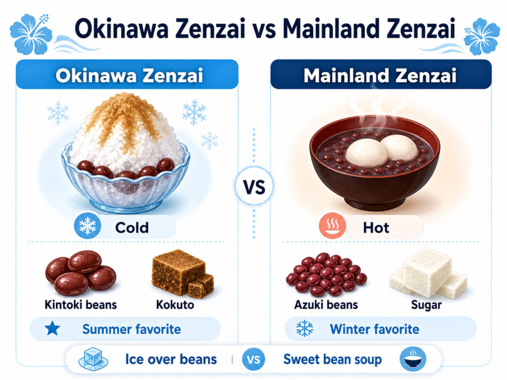 How It Differs From Mainland Zenzai