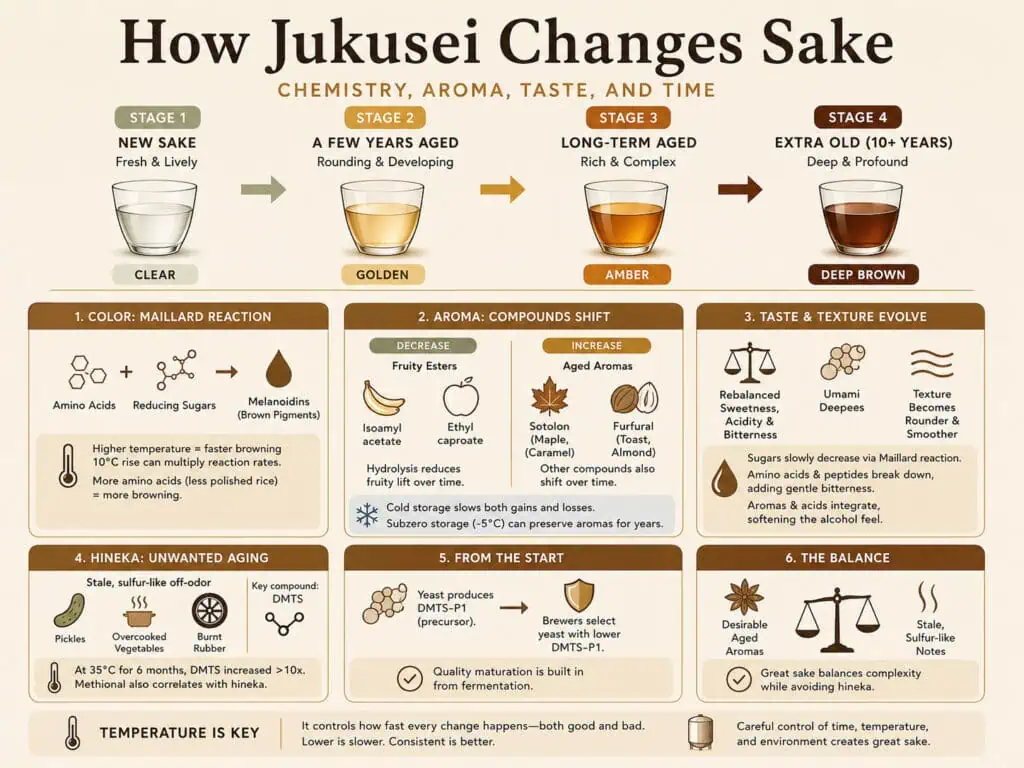How Jukusei Changes Sake