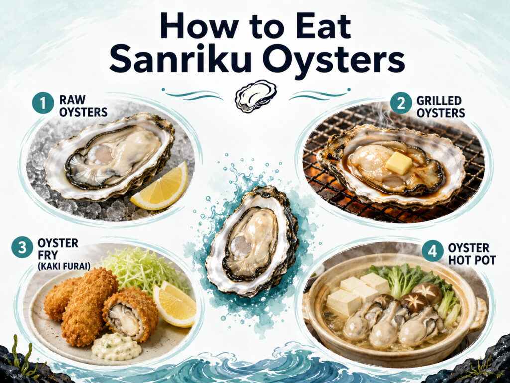 How to Eat Sanriku Oysters