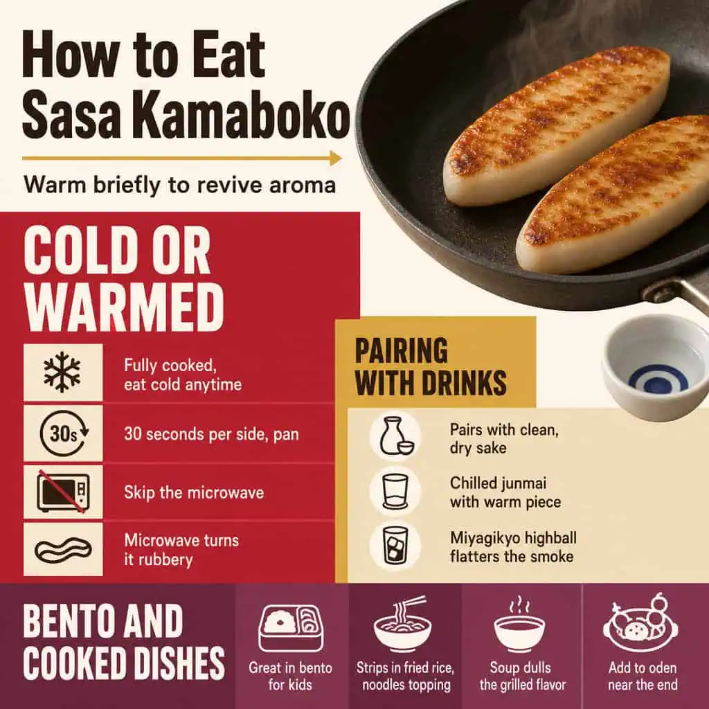 How to Eat Sasa Kamaboko