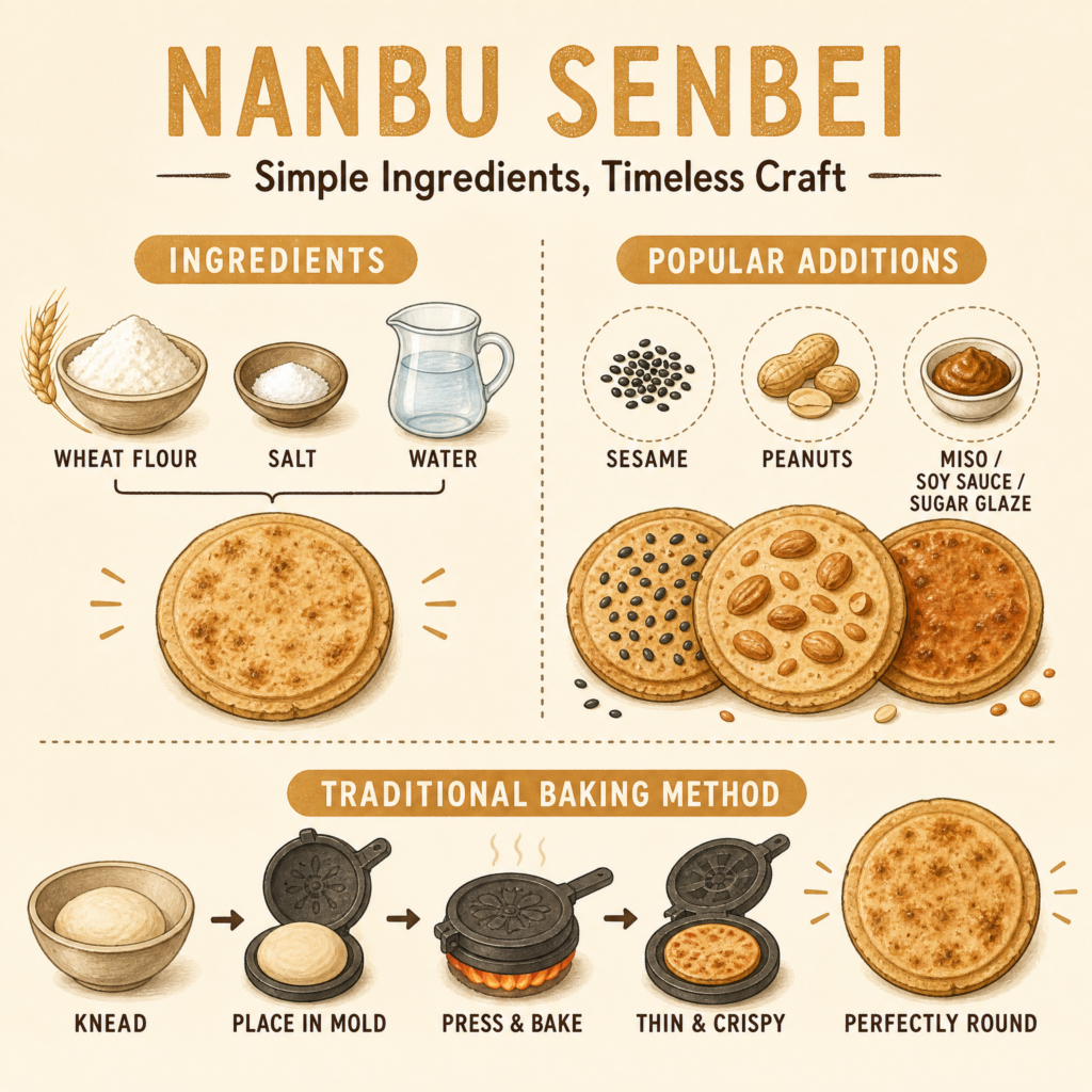 Ingredients Used in Nanbu Senbei