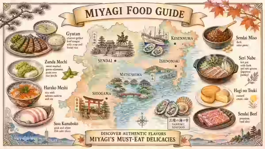Miyagi food guide