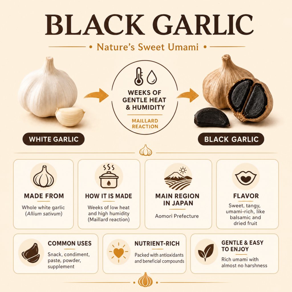 Quick Facts About Black Garlic