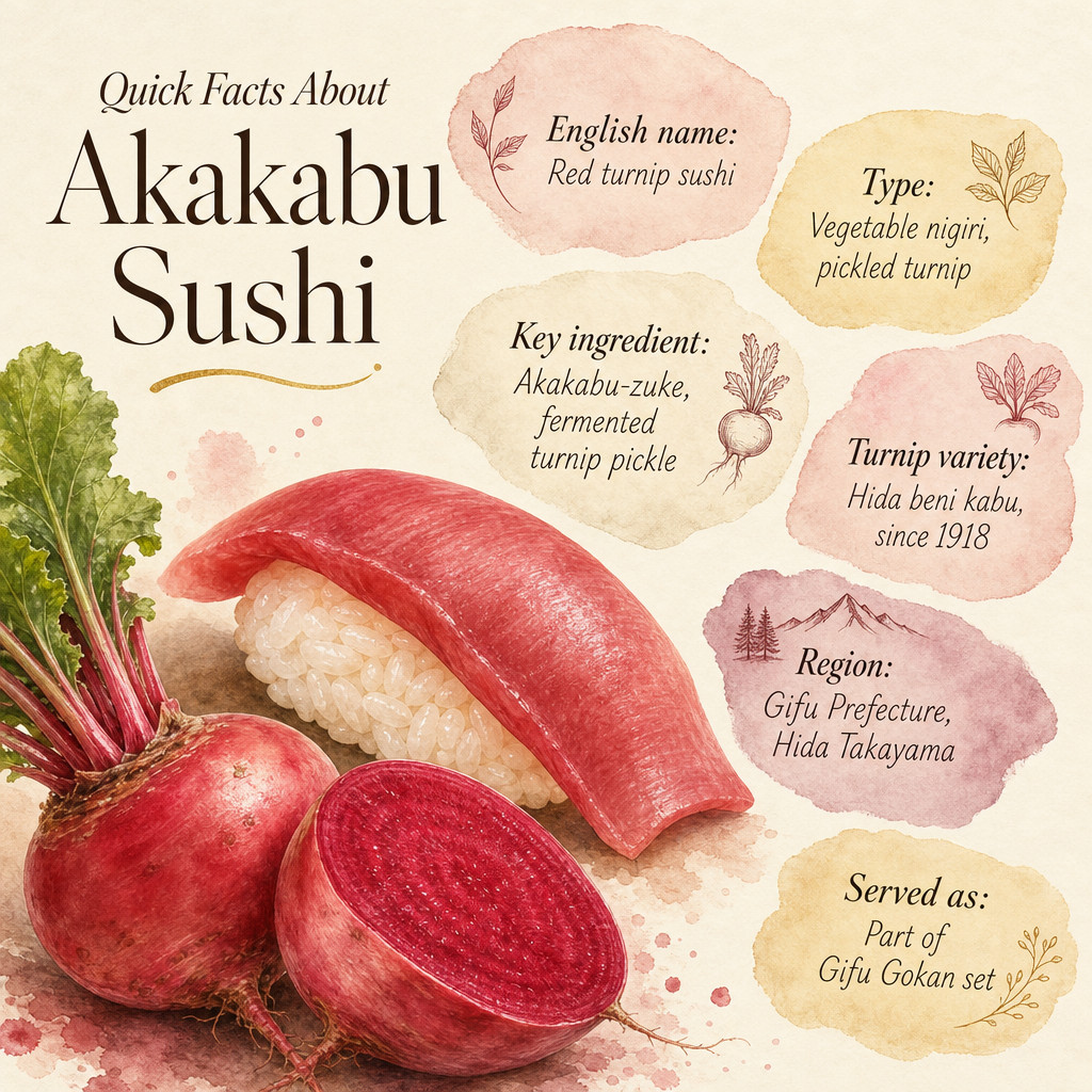Quick Facts About Akakabu Sushi