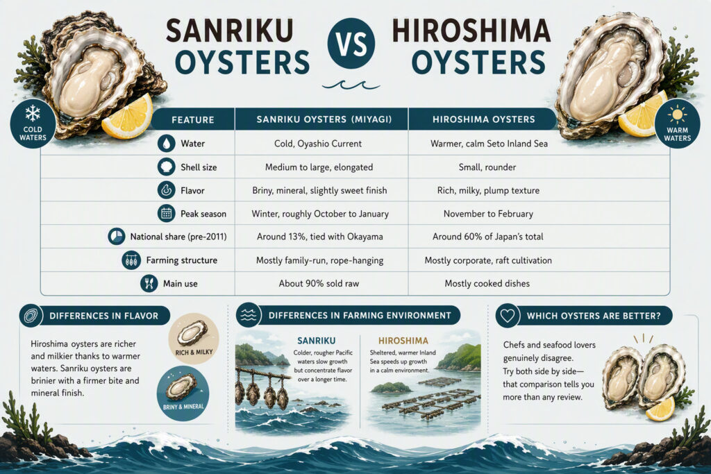 Sanriku Oysters vs Hiroshima Oysters