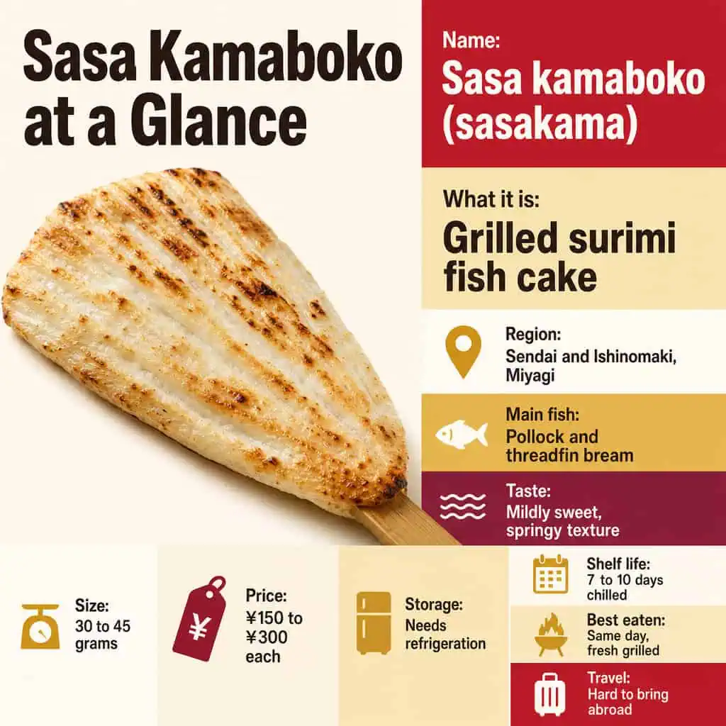 Sasa Kamaboko at a Glance