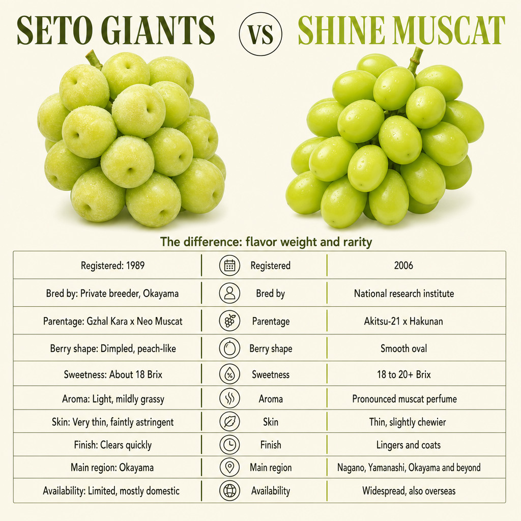 Seto Giants vs Shine Muscat