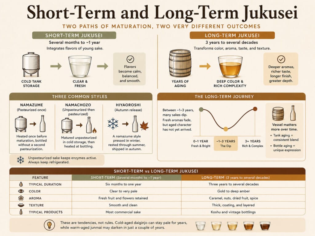 Short-Term and Long-Term Jukusei