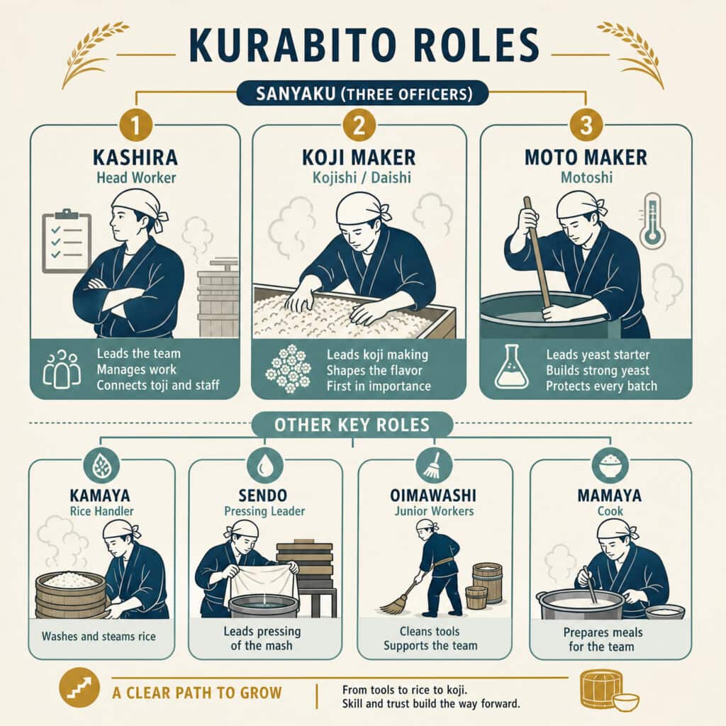 The Ranks and Roles of Kurabito