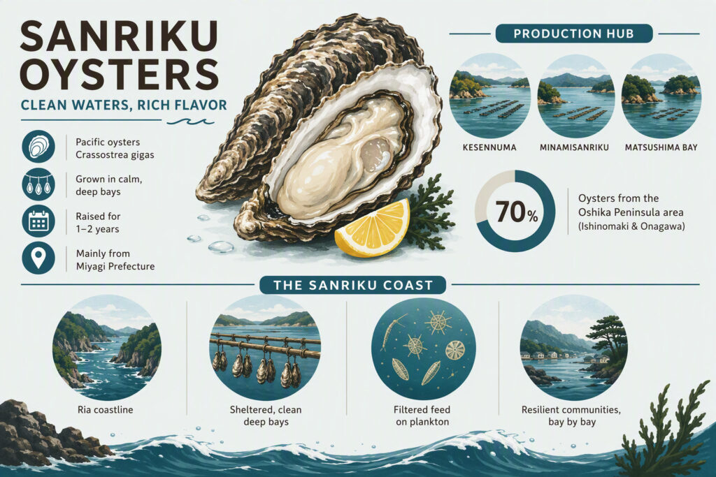What Are Sanriku Oysters?