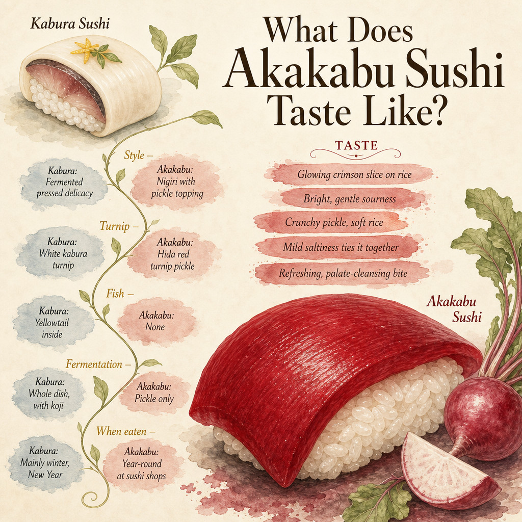 What Does Akakabu Sushi Taste Like?