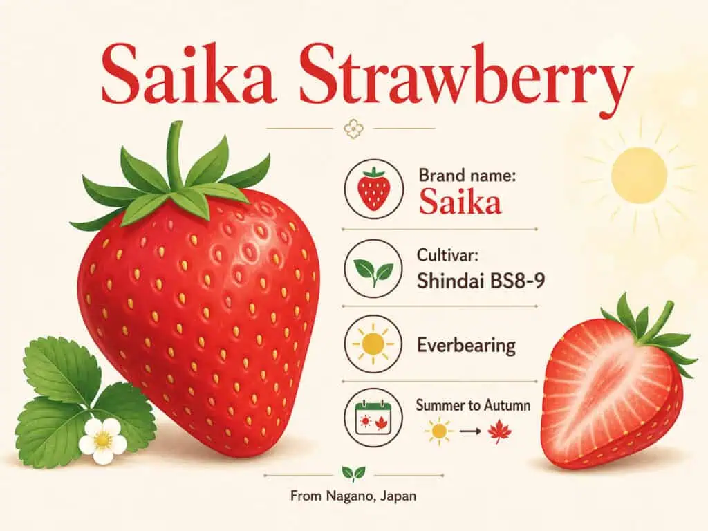 What Is Saika Strawberry?