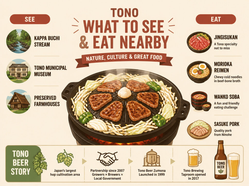 What to See and Eat Nearby