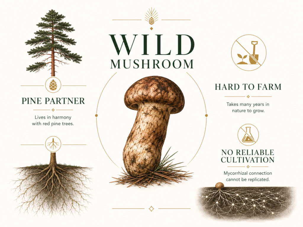Why Matsutake Cannot Be Farmed