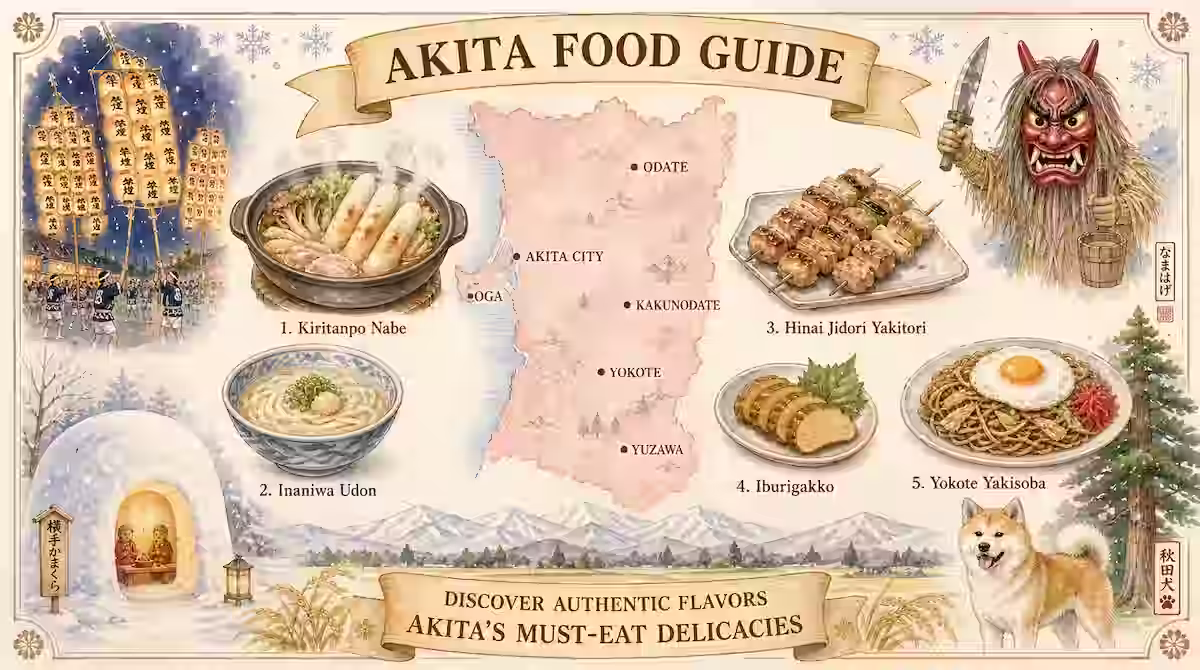 akita food guide