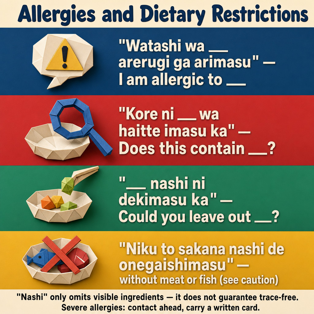 Allergies and Dietary Restrictions