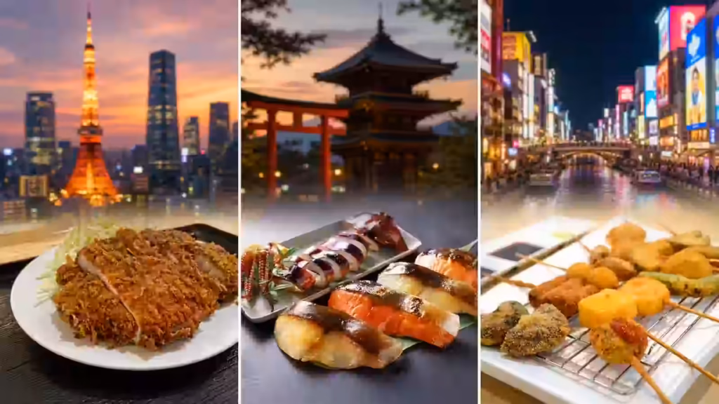 Authentic food tour Tokyo, Kyoto & Osaka Food Tou