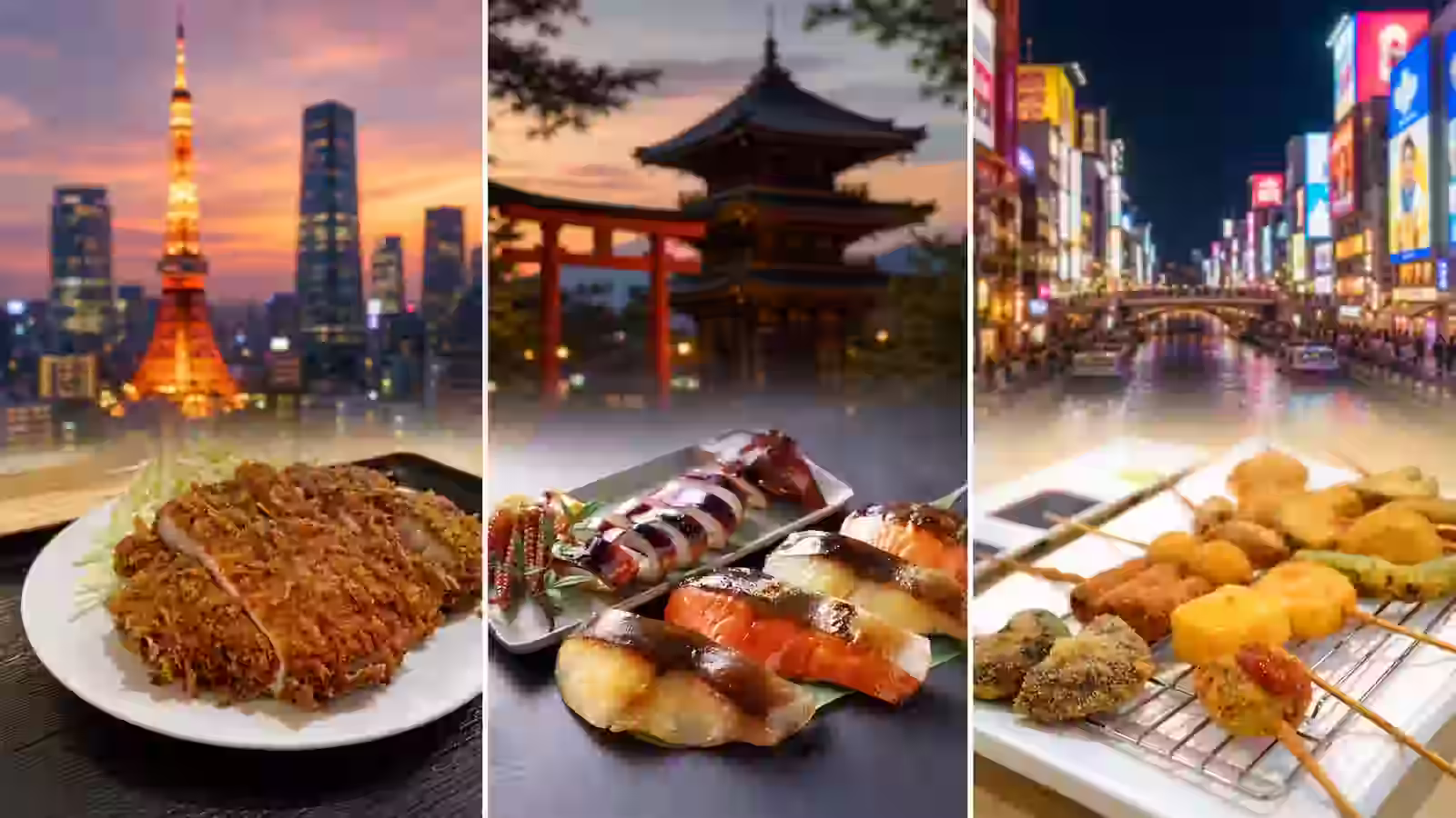 Authentic food tour Tokyo, Kyoto & Osaka Food Tou