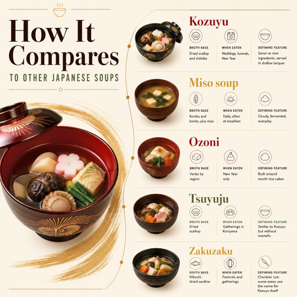 How It Compares to Other Japanese Soups