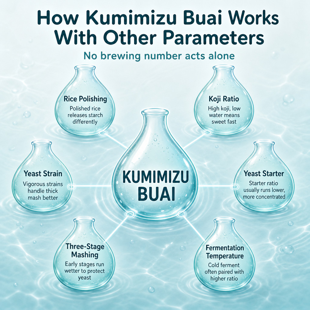 How Kumimizu Buai Works With Other Parameters