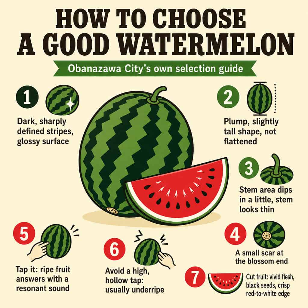 How to Choose a Good Watermelon