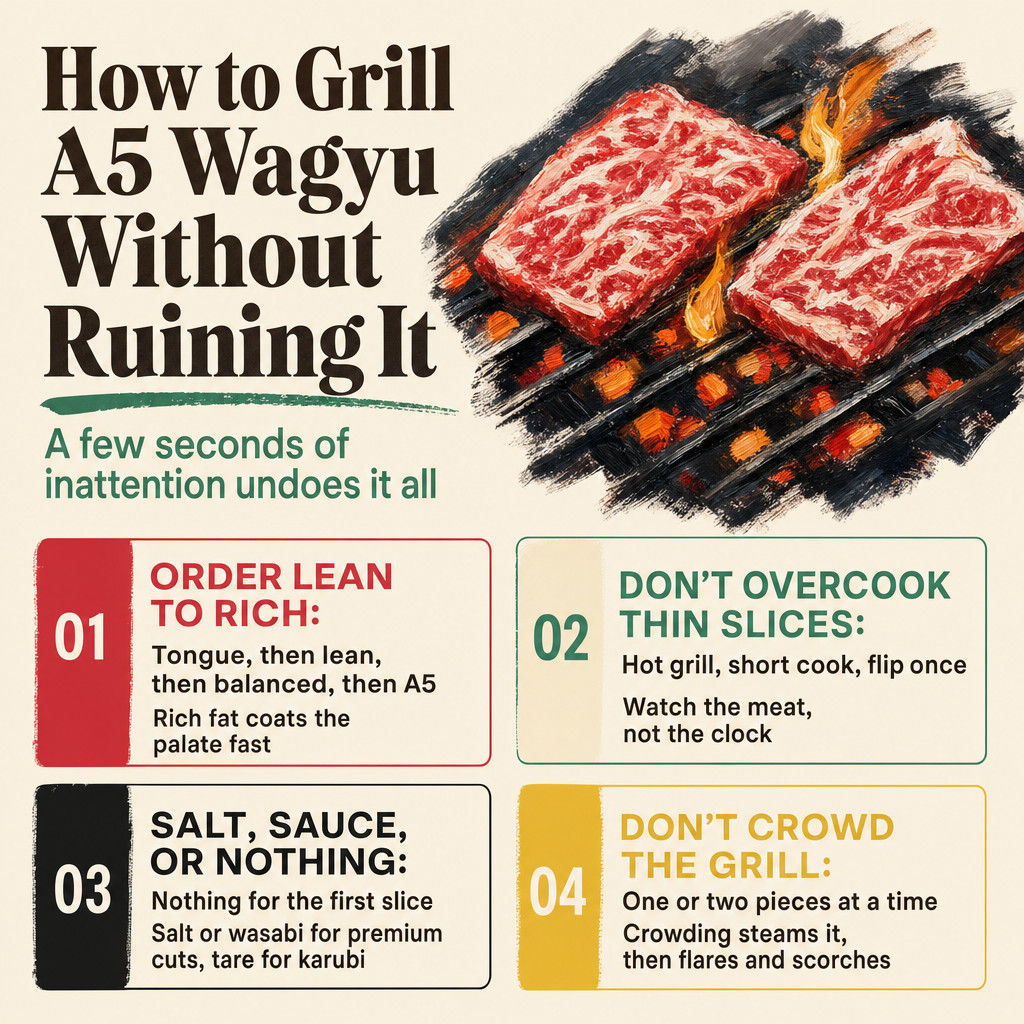 How to Grill A5 Wagyu Without Ruining It