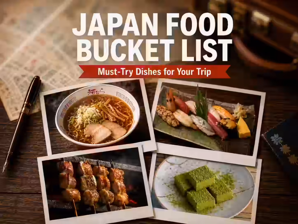 Japan Food Bucket List