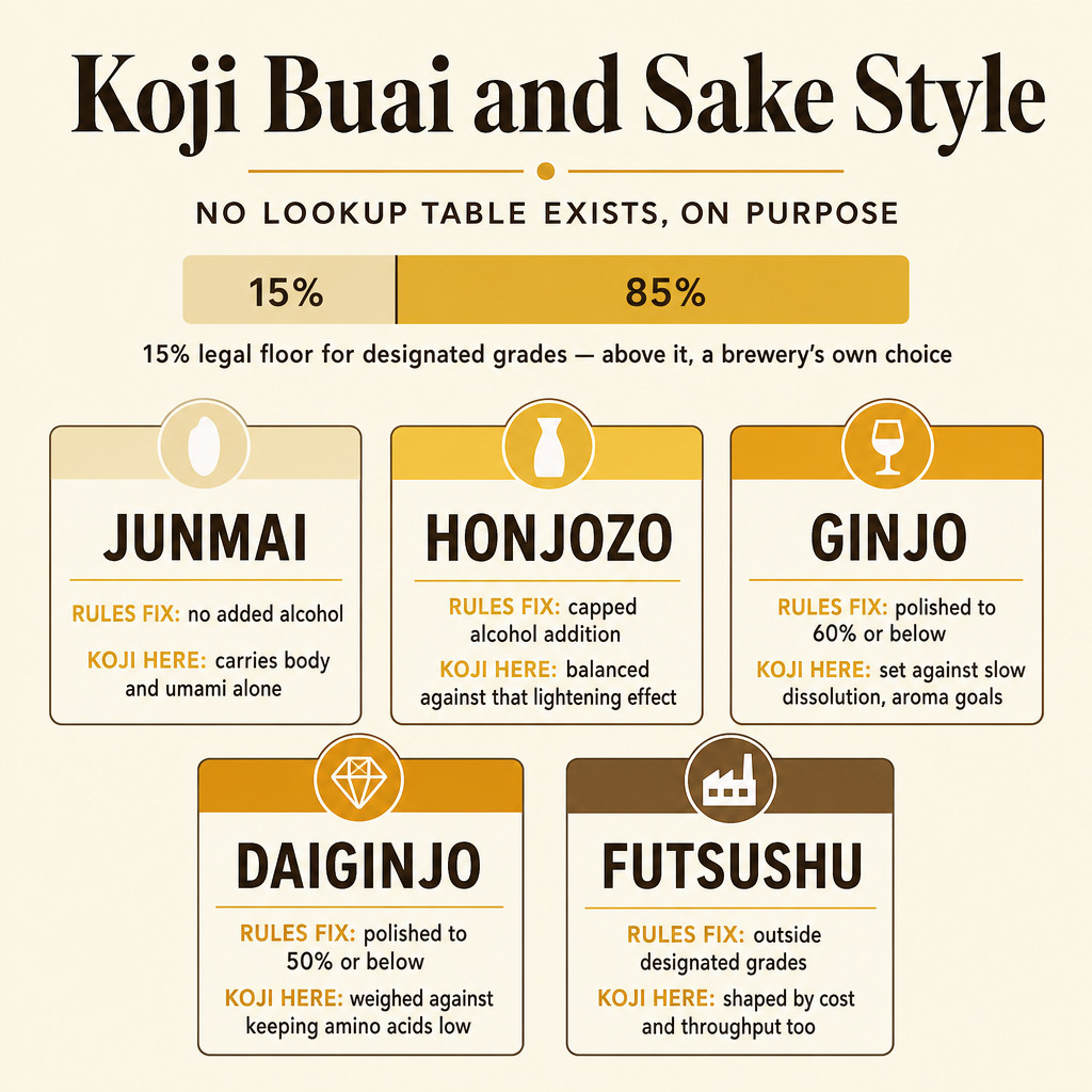 Koji Buai and Sake Style