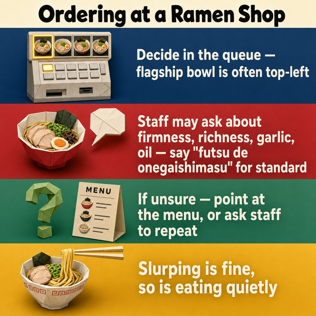 Ordering at a Ramen Shop