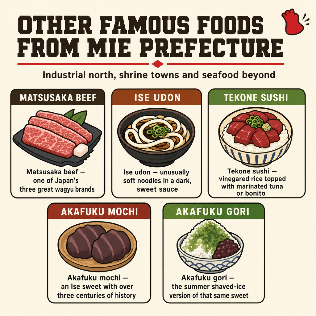 Other Famous Foods from Mie Prefecture