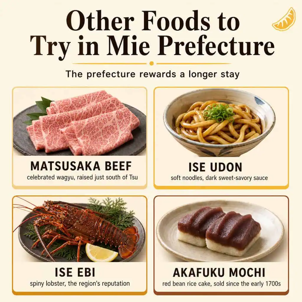 Other Foods to Try in Mie Prefecture