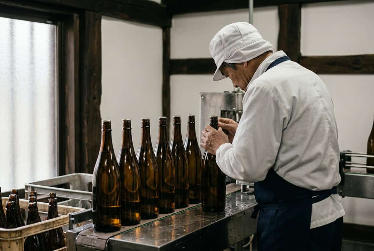 Bottling (瓶詰め): How Sake Becomes a Product