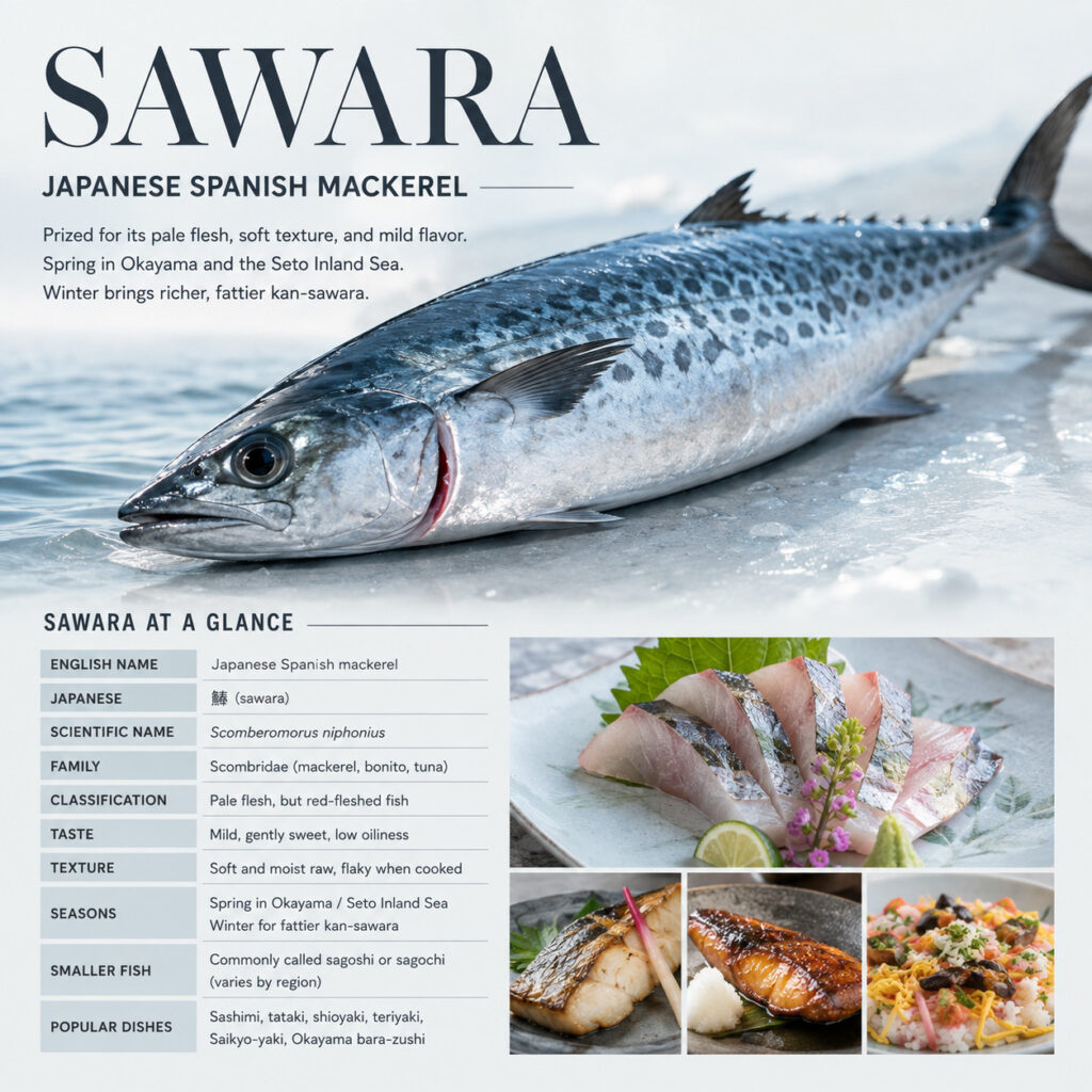 Sawara at a Glance