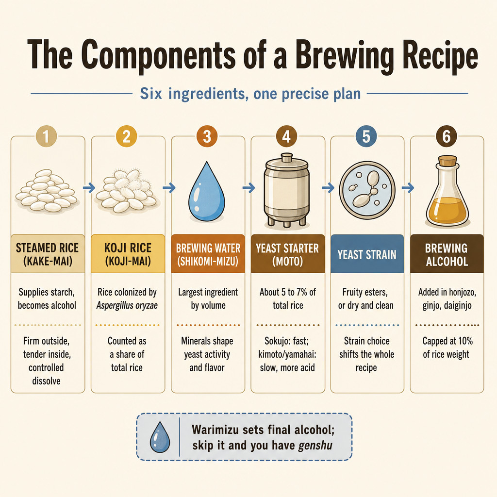 The Components of a Brewing Recipe