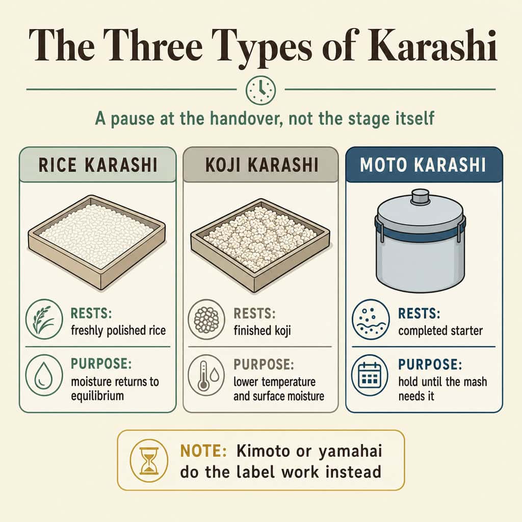 The Three Types of Karashi