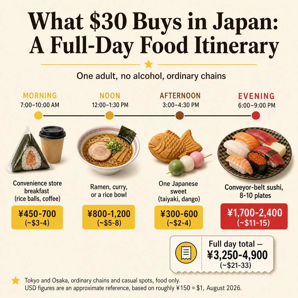 What $30 Buys in Japan: A Full-Day Food Itinerary